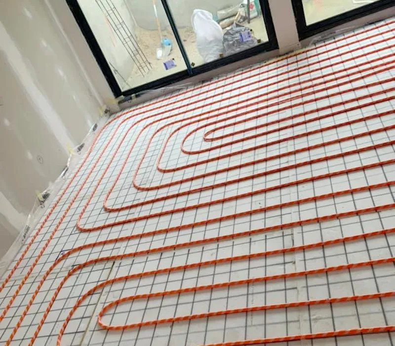 Pose chauffage au sol rénovation